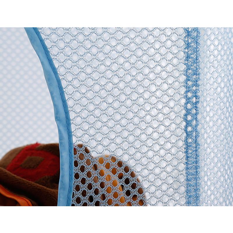 Складная подвесная сумка для хранения игрушек, корзина, мягкий гамак Тедди, сетка, 4 ремня