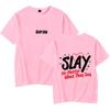 Spencer Barbosa Merch SLAY ERA Print Tshirt Unisex Fashion Funny Casual HipHop Style Short Sleeve Tee Streetwear