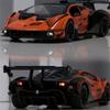 1:32 Lambos Essenza SCV12 Alloy Sports Car Model Diecast Sound Super Racing Lifting Tail Hot Car Wheel for Children Gifts
