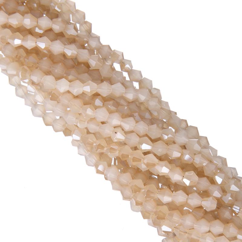 Простые модные 110 шт. свободные бусины для изготовления ювелирных изделий, биконусный браслет, ожерелье, хрустальная бусина 4 мм, сделай сам, для стороны AB, изысканные ювелирные изделия ручной работы