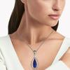 Pendant Lapis Lazuli Silver Jewelry 2.5" Gemstone  Handmade Sterling Silver