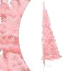 VidaXL Half Artificial Christmas Tree with Stand Pink 240 Cm PVC 344674