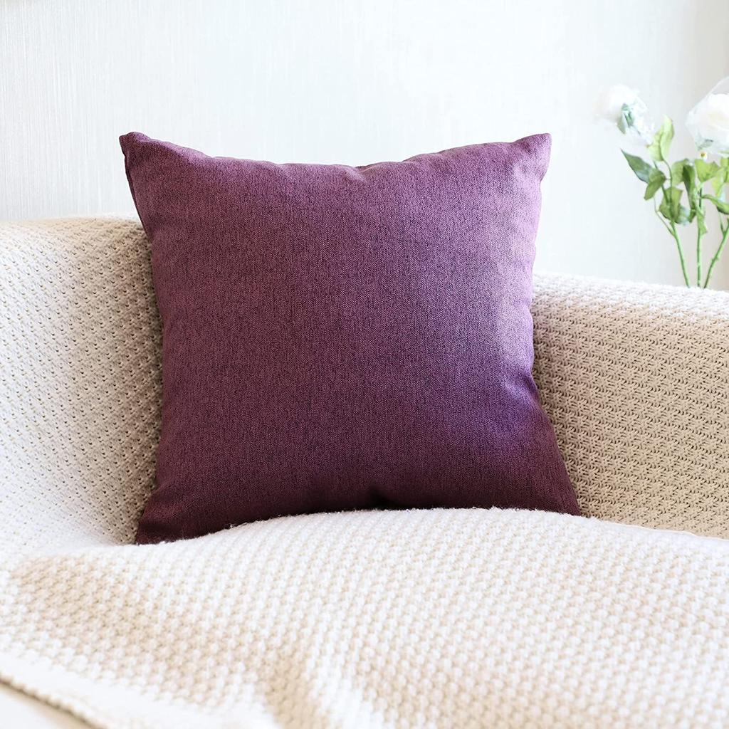 New Linen Pillow Bed and Breakfast Sofa Decorative Lumbar Pillow Cushion Living Room Bedroom Pillow Case with Core