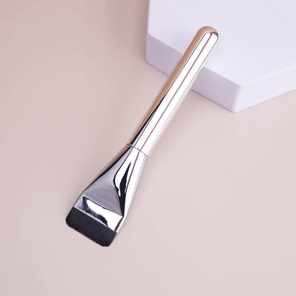 Ultra Thin Foundation Brush Lightweight and Thin Face Contour Brush Flat Contour Brush Blending Foundation Cream Makeup Brushes