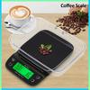 LCD Digital Electronic Coffee Scale Kitchen Baking Coffee Weight Balance Kitchen Scale 3kg/0.1g Digital Food Scale for Baking