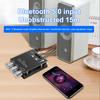 Zk-502Mt Bluetooth 5.0 Усилитель Сабвуфера Плата 2.0 Канала Высокой Мощности Аудио Стерео Усилитель Плата 2X50Вт Усилитель Басов