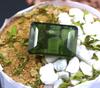 89.55 Carat Exclusive Green Moldavite Emerald Shape Lab Created Certified Gemstone SN395
