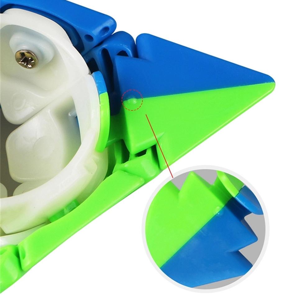 Qiyi 4x4x4 пирамида Speed ​​Cube QIYI Pyramid 4x4 головоломка Magic 4x4 головоломка пирамида куб детские развивающие игрушки