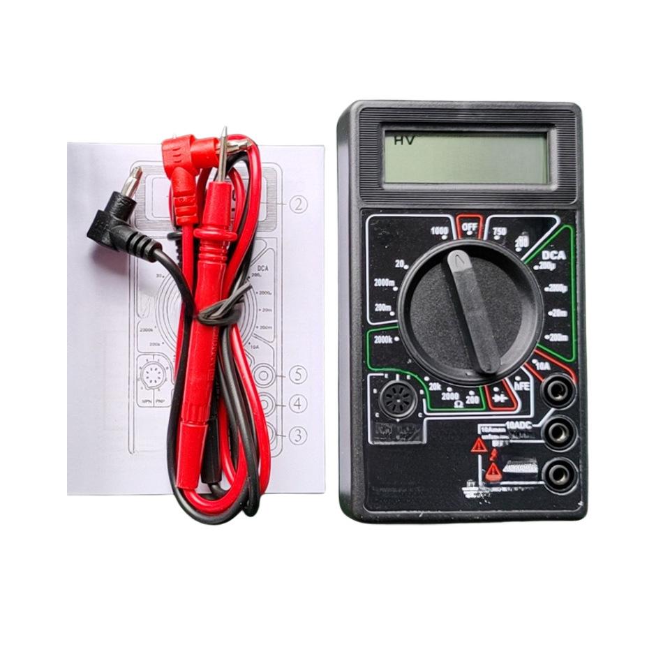DT-830B Mini Digital Multimeter: Portable Handheld Electrician Tester for Repairs
