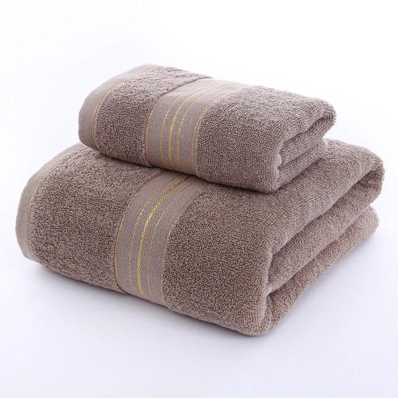 Hot Towel Thickened Bath Towels Bathroom Accessories Pure Cotton For Home & Garden Quick Absorbent Soft Spa Sauna Beach Hand