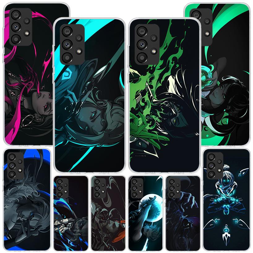 Valorant Cool Phnoe Case for Samsung Galaxy A17 A37 A57 A16 A26 A36 A56 A15 A14 A13 A55 A54 A53 A35 A34 A33 A25 A24 A23 A52 Gala