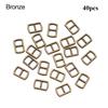 4 Colors Mini Ultra-small Diy Dolls Buckles Doll Bags Accessories Tri-glide Buckle Belt Buttons