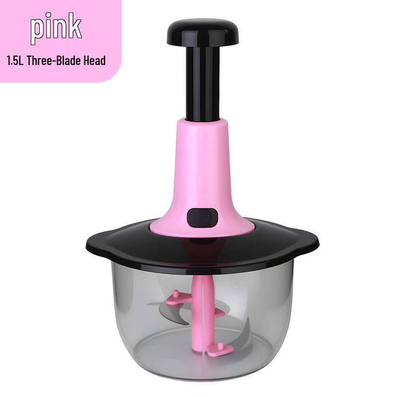 Large Capacity Manual Food Processor & Multifunctional Vegetable Cutter 