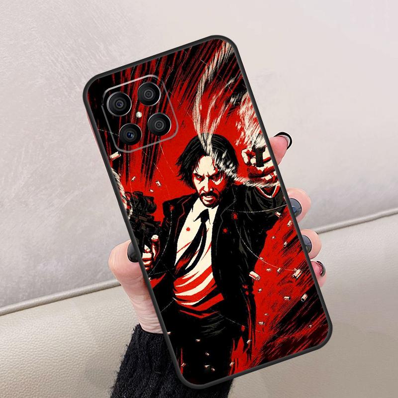Чехол John Wick For Honor Magic 8 6 7 Pro для Honor 400 Lite 200 50 70 90 X8c X8b X9a X9b X9c X9d Win RT