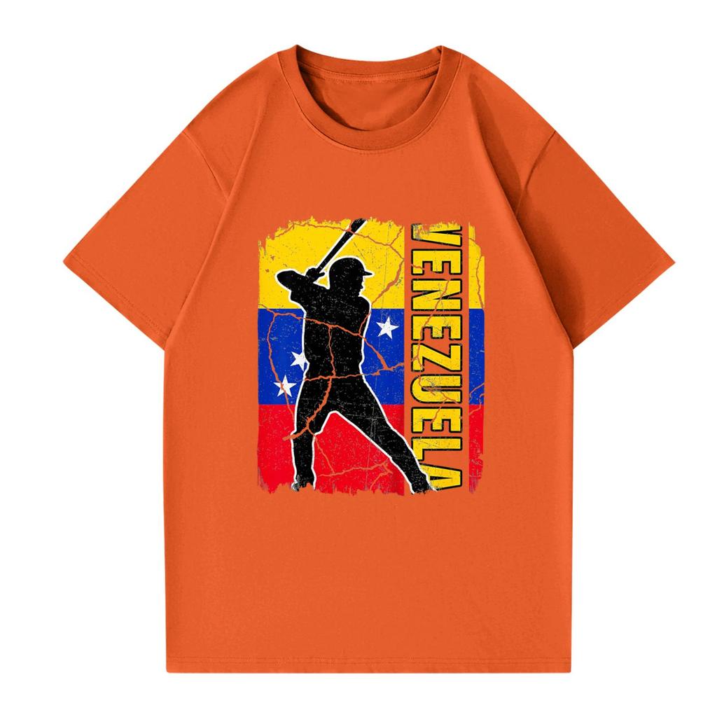 Женская и мужская модная футболка с круглым вырезом, повседневная, с принтом, с коротким рукавом