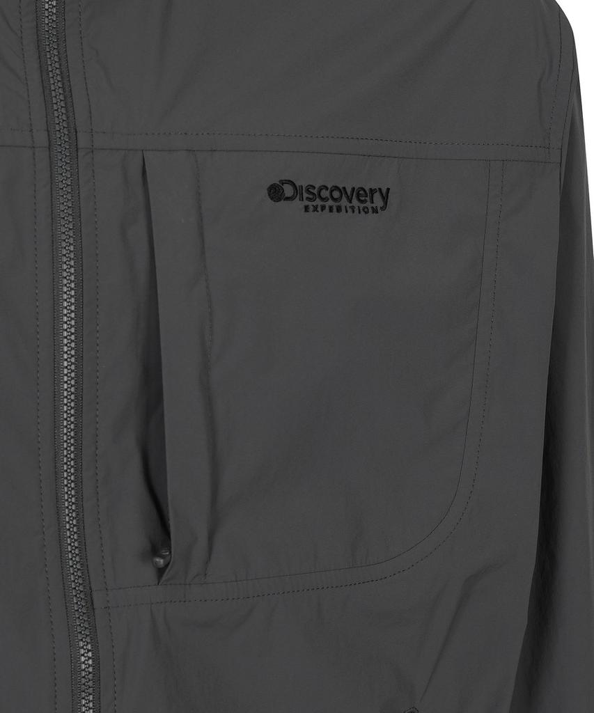 Мужская куртка-ветровка Discovery Expedition Freshvent 2.0 Wilbur с высоким воротником (Д/Серый)