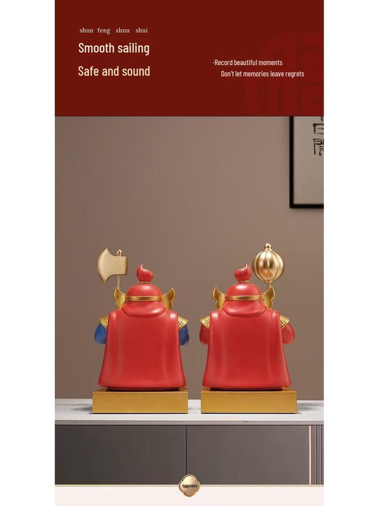 Украшение 'Боги Фортуны и Богатства' для декора гостиной и в подарок на новоселье