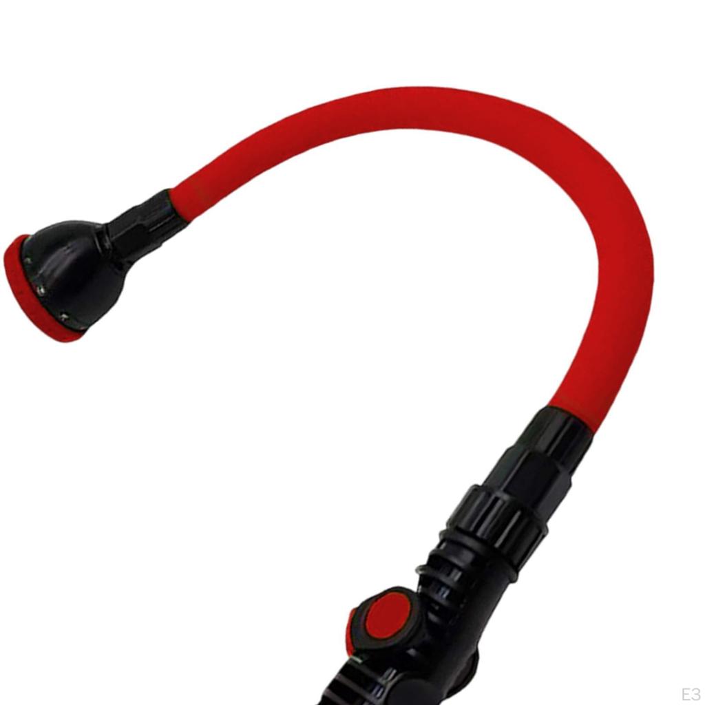 Watering Wand EU Thread 360° Rotating Long Hose Nozzle Sprayer Heavy Duty for Garden Car Use