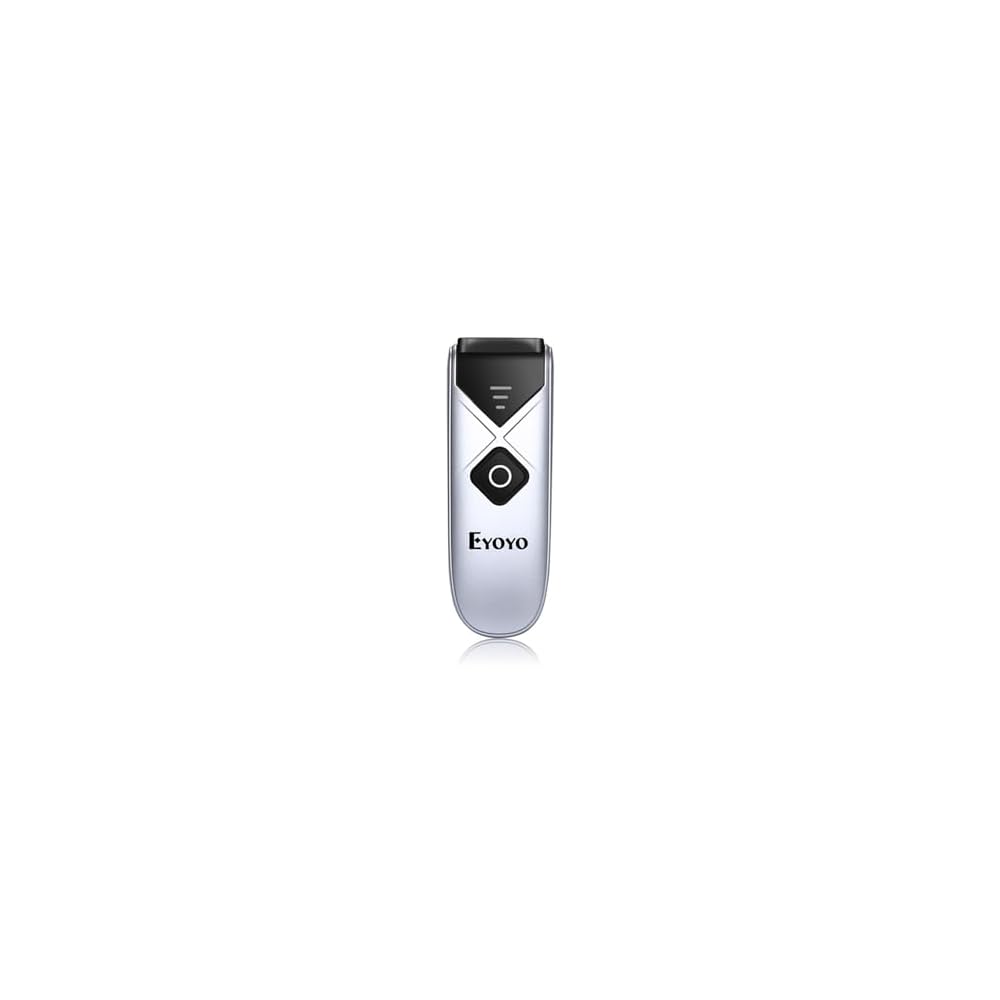[2026 New Model] Eyoyo Barcode Scanner, Compact QR Code Reader, 2-Dimensional/1-Dimensional,