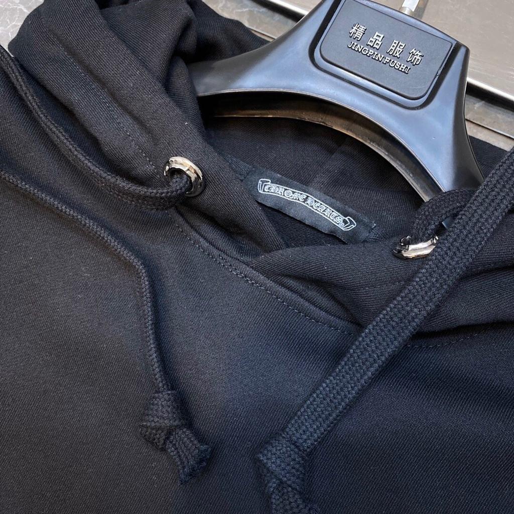 8078 CHROME HEARTS 2025 New Spring and Autumn Plus-size Thin Style Classic Style Logo Hooded Sweatshirt for Couples