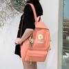 4Pcs/Set Women School Backpacks Schoolbag Canvas For Teenagers Girls Student Book Bag Boys Satchel