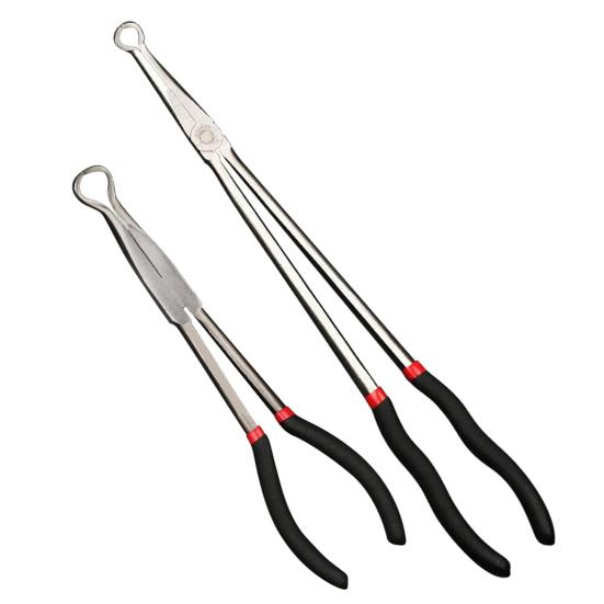 Щипцы для электрического отключения Длинные щипцы для снятия свечей зажигания с нескользящей ручкой Высокопрочный хомут для шланга топливопровода