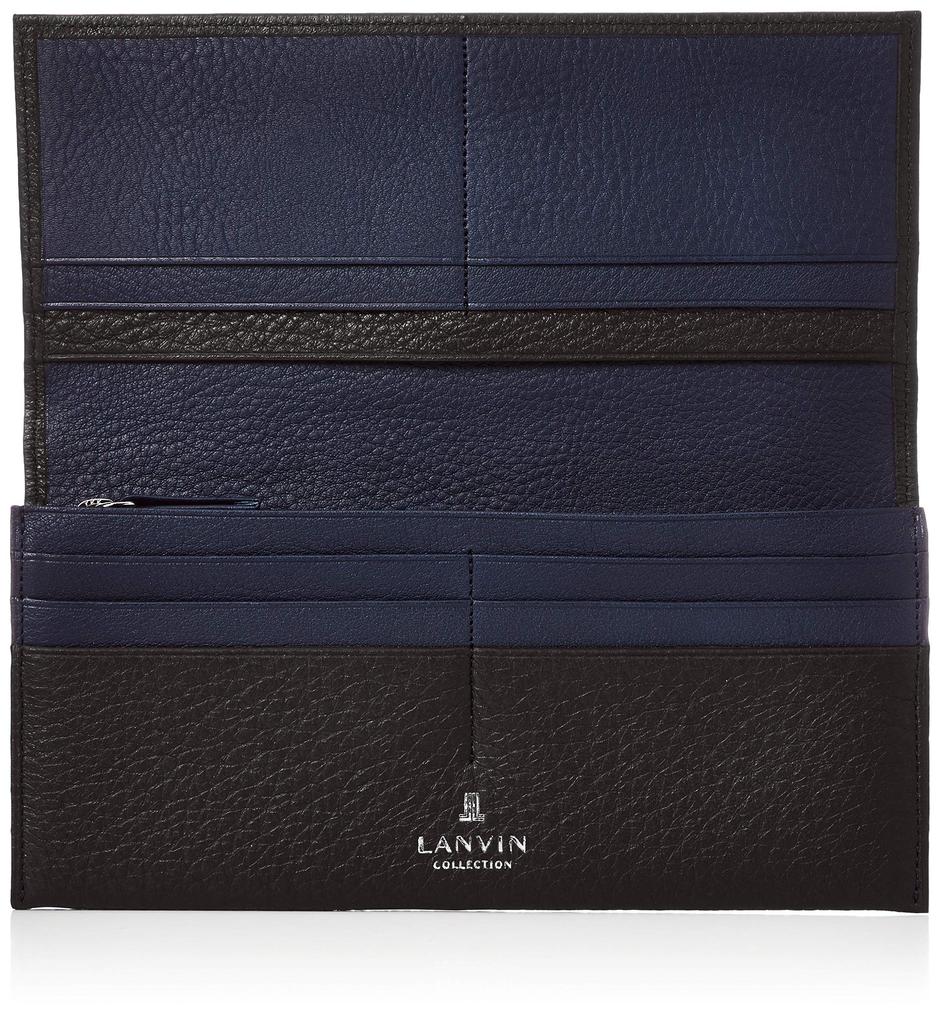 Коллекция Lanvin Кошелек длинный с клапаном из оленьей кожи JLMW8DT1 Черный