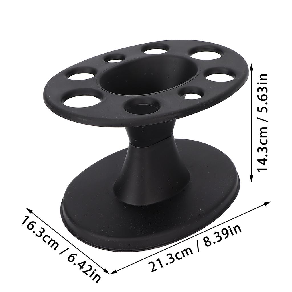 Профессиональная подставка для хранения расчесок для салона, держатель с несколькими слотами, зажимы, держатель для парикмахерских инструментов, органайзер, стойка