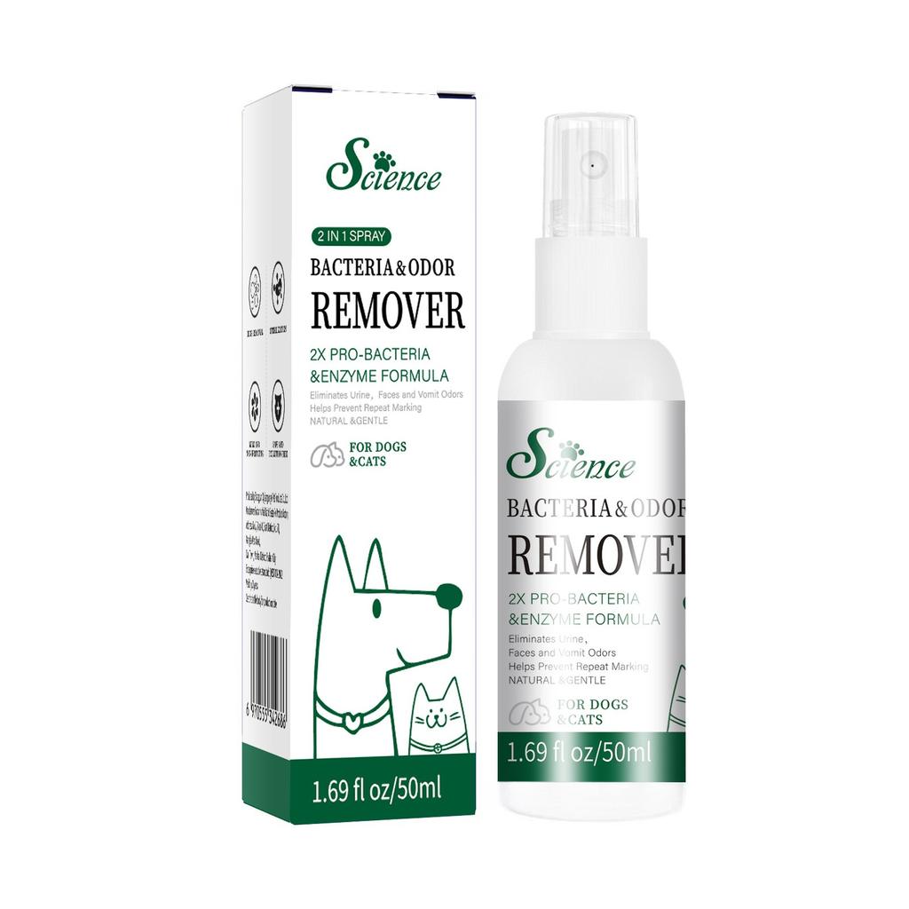 Pet Deodorant Cat Dog Deodorant Spray To Remove Urine Odor Cat Litter Basin Deodorant Spray50ml