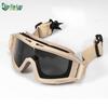 Tielan Tactical Goggles with 3 Interchangeable Lenses