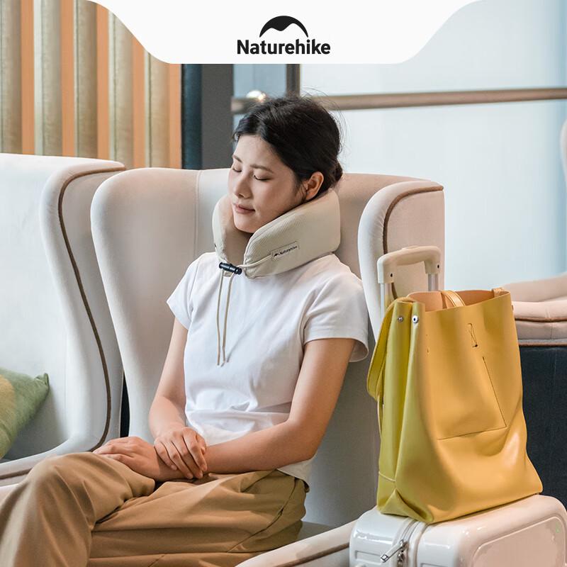 Naturehike Portable Inflatable Travel Neck Pillow