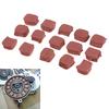 15Pcs 60Cc 80Cc Bicycle Motorized Gas Engine Parts Clutch Pads Square Shape