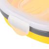 800ml Foldable Bento Box Microwave Safe Portable Food Storage  Outdoor Travel