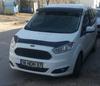 Козырек на лобовое стекло (черный глянец, 5мм) для Ford Courier 2014-2023 гг