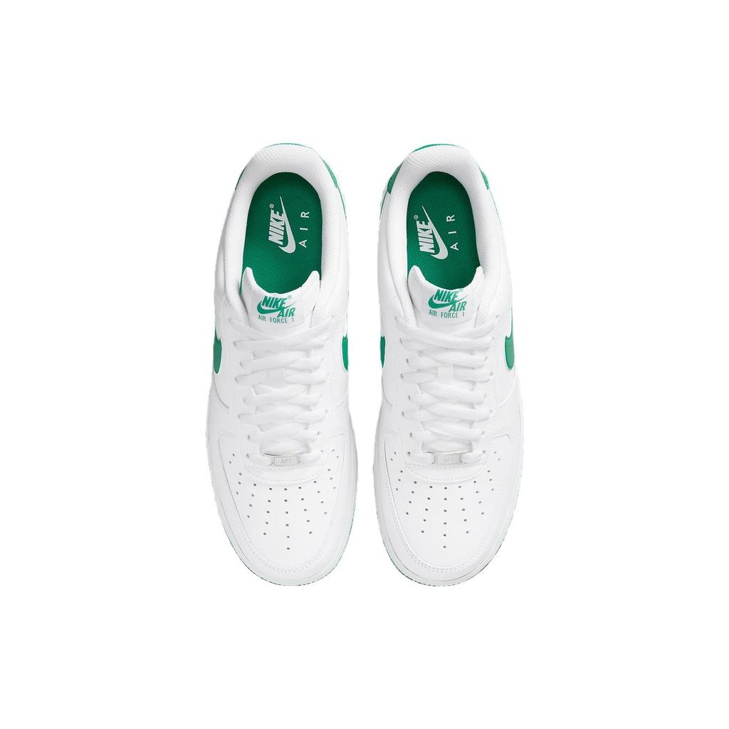 Nike Air Force 1 07 Белые малахитовые мужские кроссовки FJ4146-102