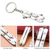 2Pcs 2022 Winter Sports Games Ski Keychain Ski Sports Key Ring Skier Keychain Sports Charm Skiing Gift for Skier Ski