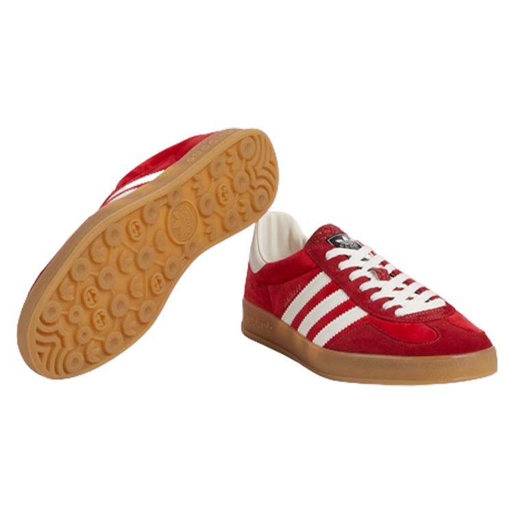 Adidas Gazelle Red Velvet Men Sneakers 707848-9STU0-6360