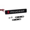 2026 Hot Car Sticker Car Decorative Light LED Front Hood Grille Emblem Badge Decor For Peugeot 407 3008 307 308 206 508 208 207