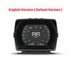 Vjoy  Updated V63 Plus OBD HUD GPS Speed Inclinometer G-meter 4 in 1 HUD Gauge Car Head Up Display Multi-Function Dashboard