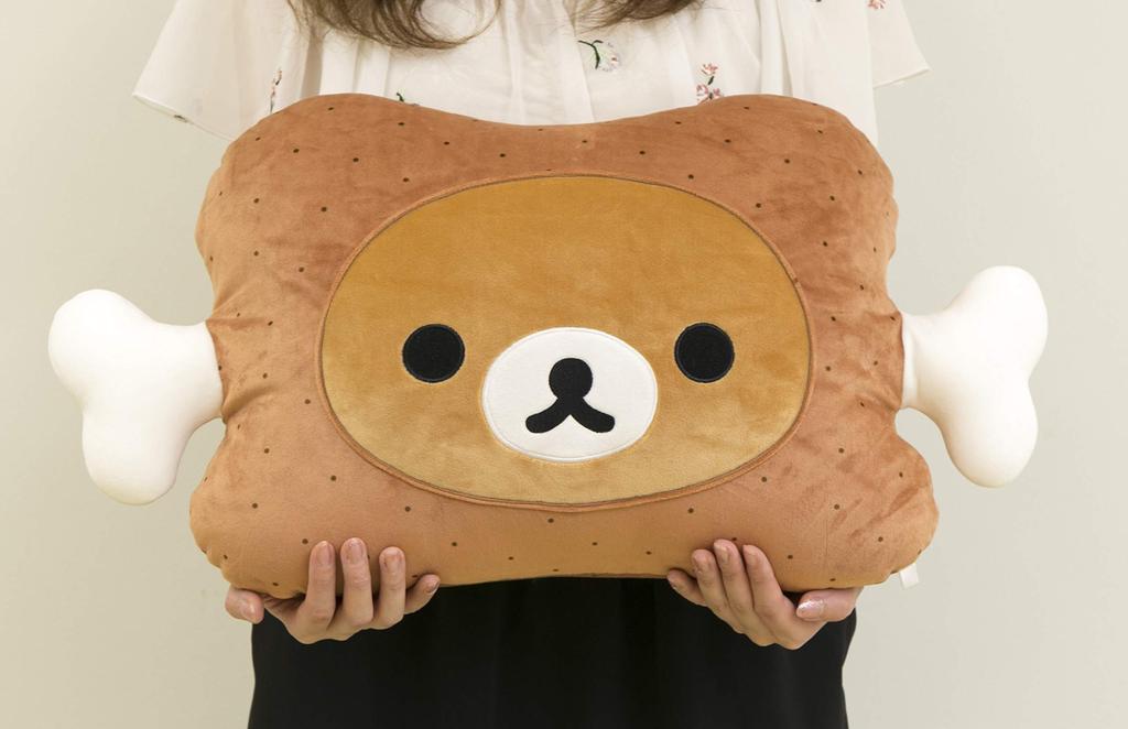 Подушка Rilakkuma Super Mochimochi San-X (Рилаккума Дзёмон)
