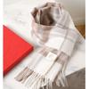 High-end 100 Pure Wool Scarf for Men and Women, Winter Thickened High-end New Camel Shawl Birthday Gift
