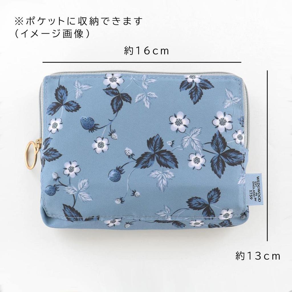 Wedgwood Carry-On Tote Bag, Eco Bag/My Bag, Strawberry, Ink Blue (Navy) 001253-0001-02