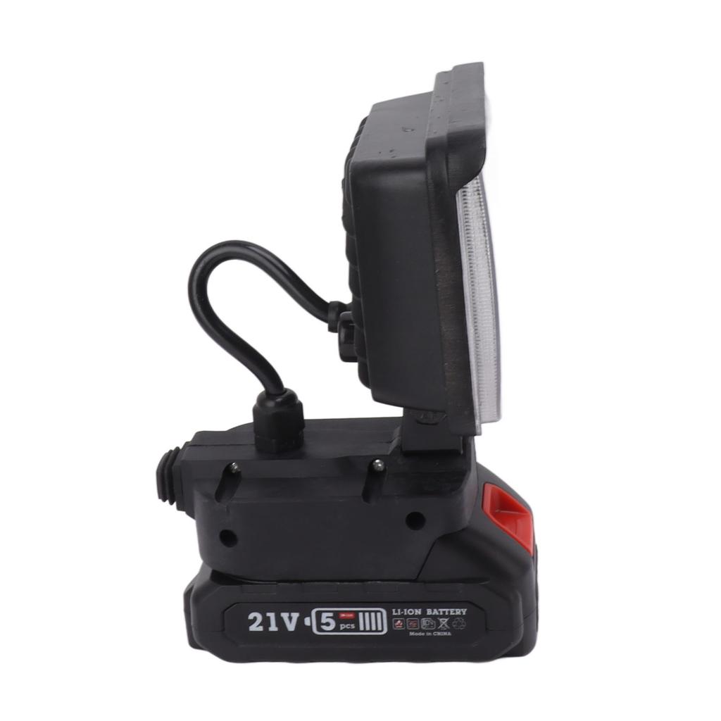 LED Work Light Super Bright Wide Range MT Interface Rotating Lamp Head 1500mAh Outdoor LED Flood