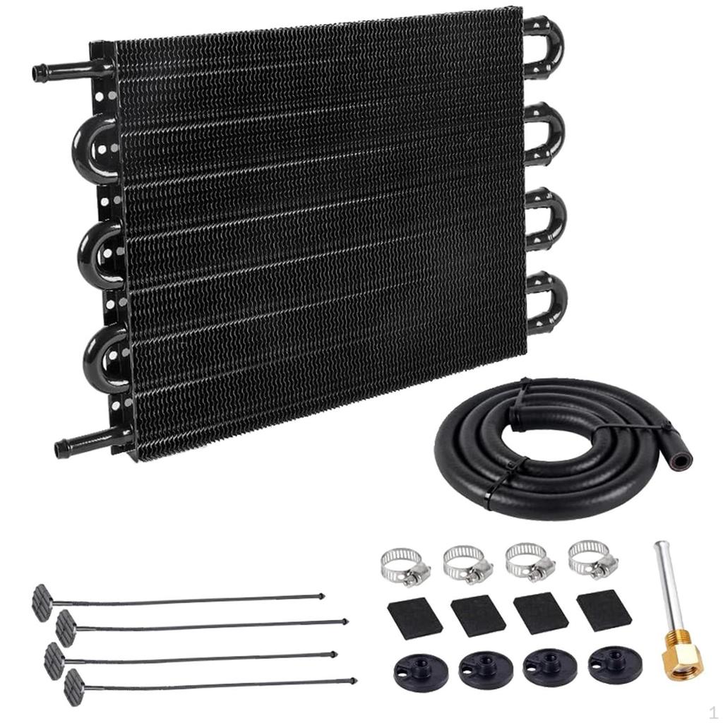 Комплект охладителя трансмиссионного масла, высокая производительность, простая установка, премиум-класса, 5/16"