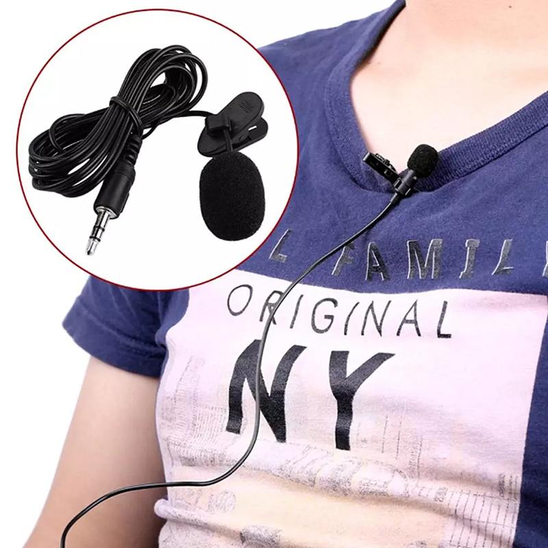 1.5m Portable USB Mini Lavalier Microphone USB/3.5mm/Type-C Metal Clip Lapel Mic Condenser Microphone For PC Laptop Mobile Phone