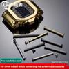 Для часов Casio 3459 Серия GMW-B5000 B5000 Специальный соединительный стержень Фиксированный вал Ремешок Браслет Винтовой стержень Втулка Серебристый Золотистый