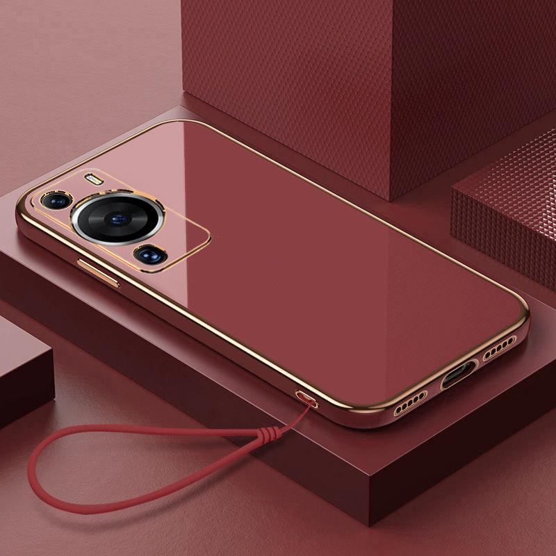 Чехол для Huawei Nova Y72 Чехол для Huawei P60 P60 Pro Чехол для телефона с прямым краем Силиконовый мягкий чехол для задней панели