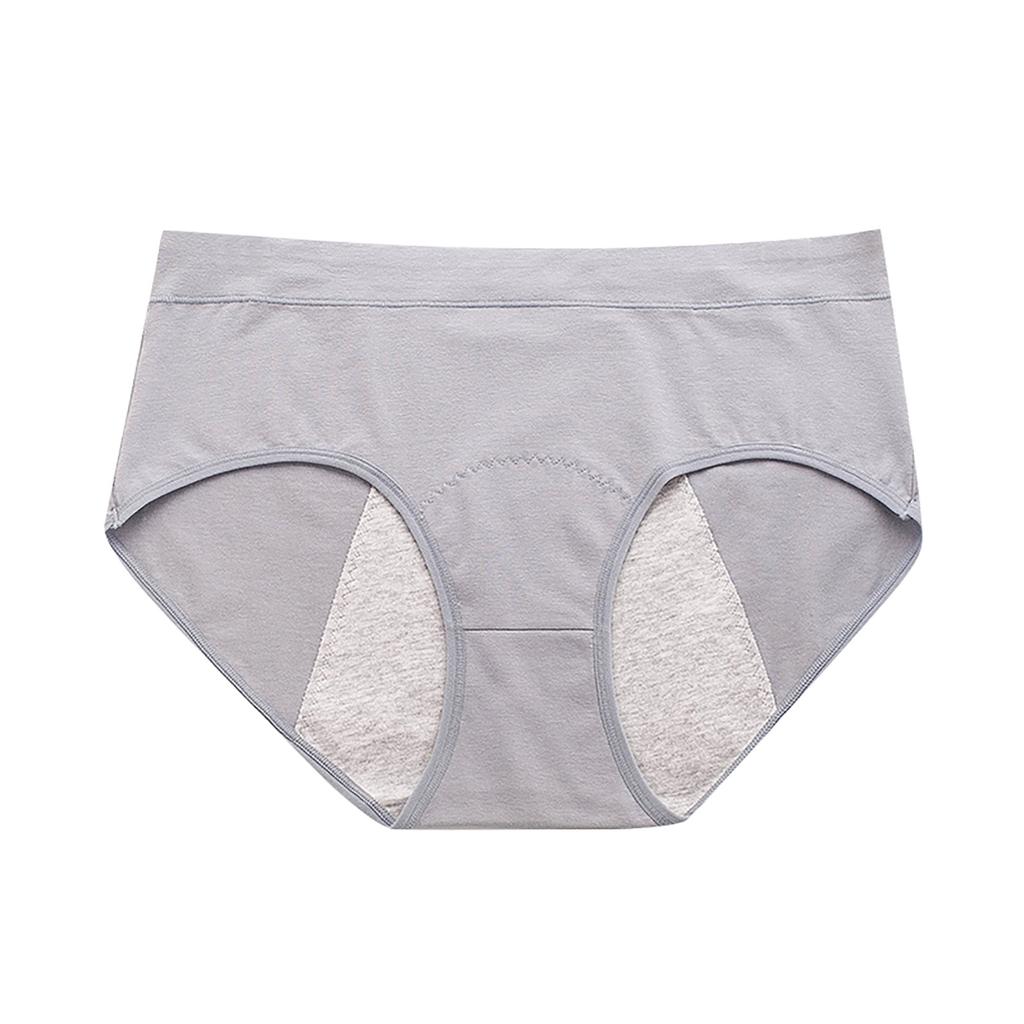 Women'S Menstrual Panties Mid-Waist Cotton Postpartum Women'S Panties Fully Covered Panties
