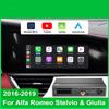 Автоматическая беспроводная система CarPlay Android Auto совместима с моделями Alfa Romeo Stelvio и Giulia 2016-2019 Mirror Link