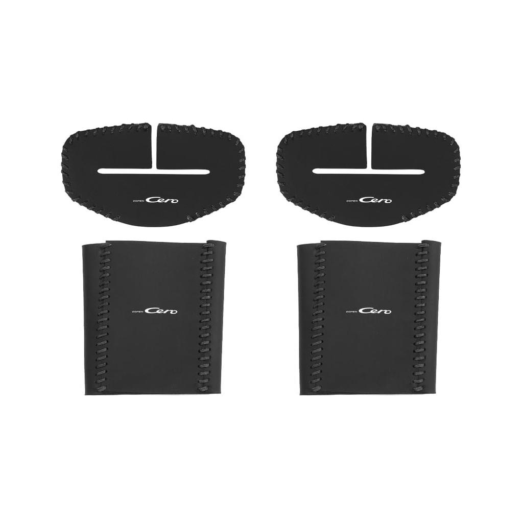 Compatible with Toyota Copen Seat Belt and Buckle Noise Scratch PU Leather Interior Easy Set of 2 Compatible with Toyota Copen Cero, Covers, Base,